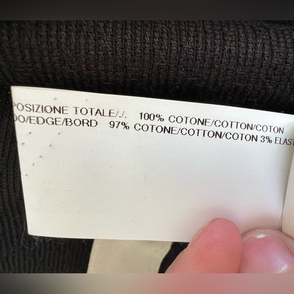Rick Owens Black Textured Cotton Vest US 4 Made in Italy Avant Garde Minimalist - Picture 10 of 16